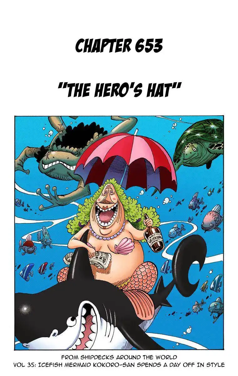 One Piece - Digital Colored Comics Chapter 653 2